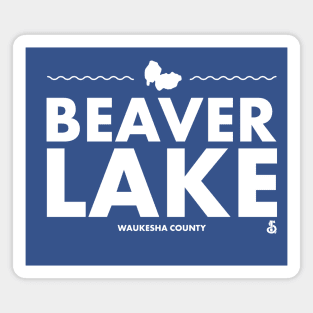 Waukesha County, Wisconsin - Beaver Lake Magnet